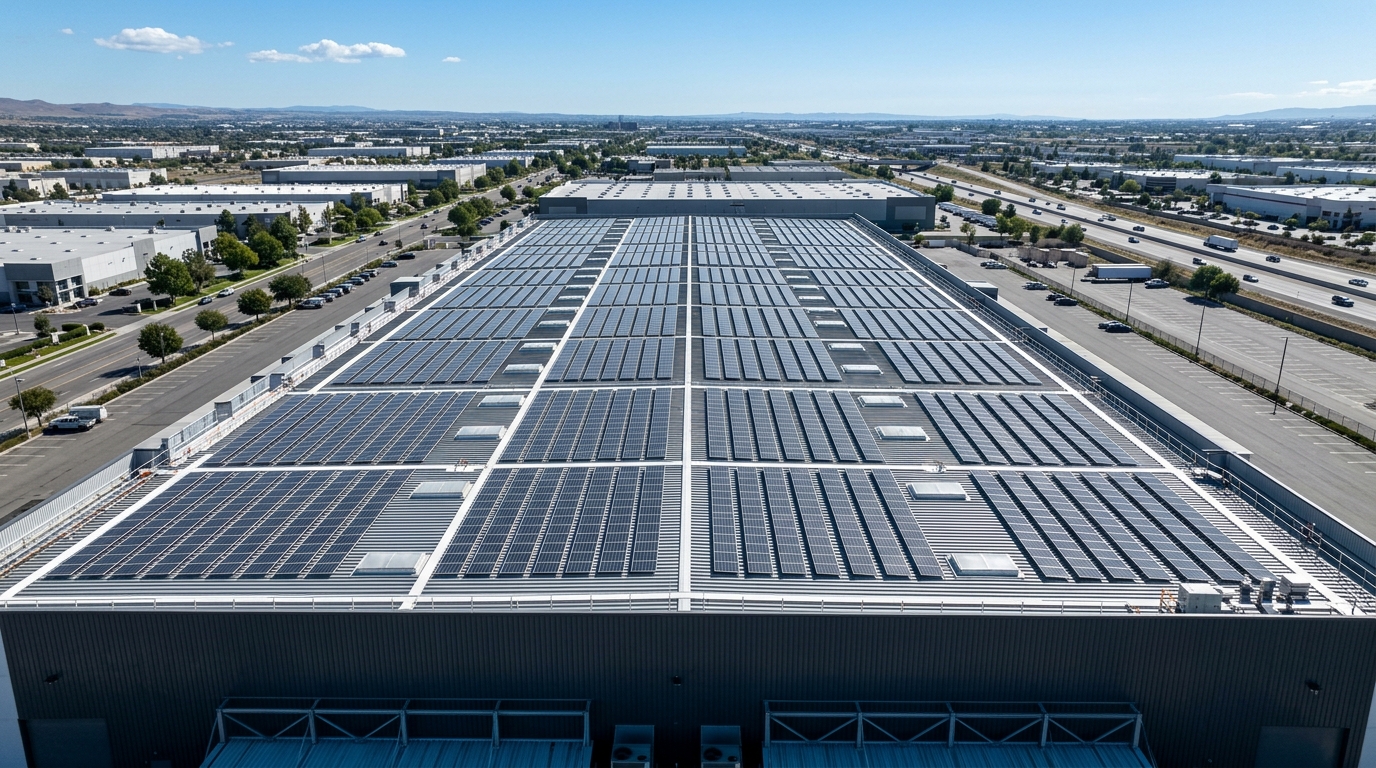 Planta Solar Comercial e Industrial NetSol